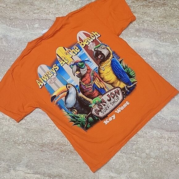 RON JON YOUTH SURF SHOOP SHOP TEE FOR KEY WEST. YOUTH SIZE SMALL 17X20 - Picture 5 of 6